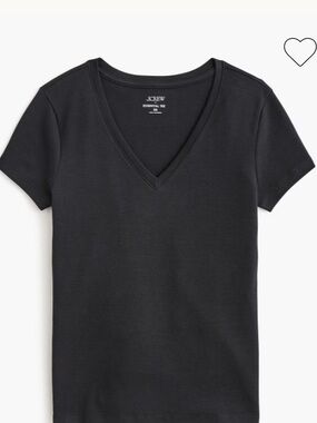 J.Crew Black Essential Short Sleeve tee XXL